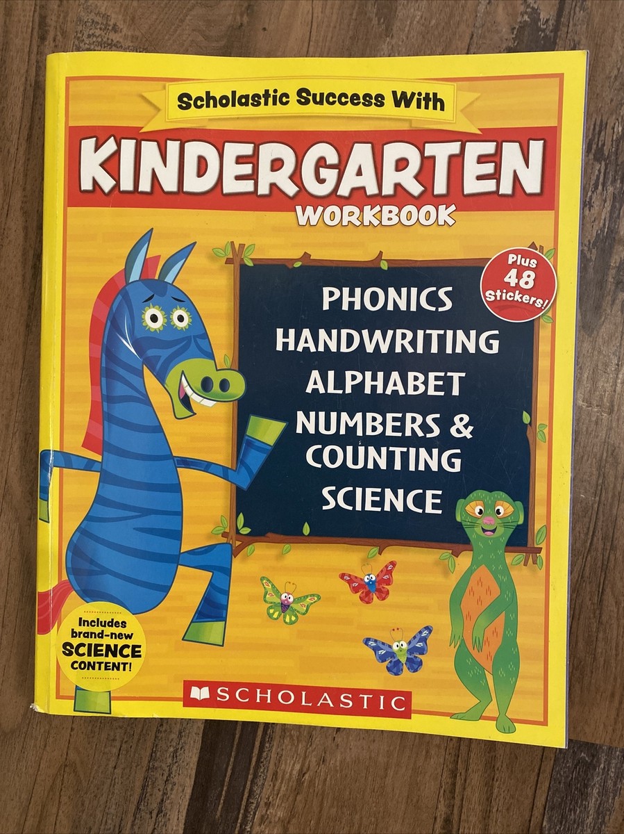 Scholastic Success with Kindergarten Workbook | eBay