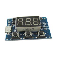 2 Channel PWM Generator Adjustable Duty Cycle Pulse Frequency Module