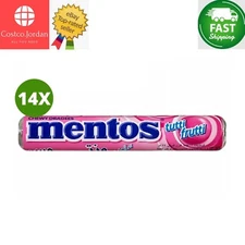 14 Pack X Mentos Chewy Candy Tutti Frutti Flavor Halal (29 Gram) ⭐FAST SHIPPING⭐
