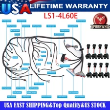4L60E Wiring Harness LS Engine Swap Standalone For 97-06 4.8L 5.3L 6.0L GM LS1
