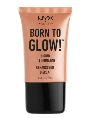 NYX Professional Makeup Born To Glow Liquid Illuminator - Gleam - 0.6 fl oz