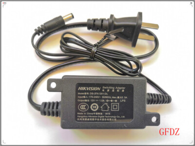 HIKVISION Switching Adapter Model DS-2FA1201-DL Power Supply 12V