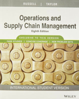 Operations and Supply Chain Management 8th INTL ED 9788126556823