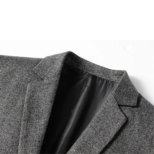 Herren Formell Arbeit Blazer Jacke Business Freizeit Knopf Slim Fit Anzug Mantel Tops - Bild 5 von 12