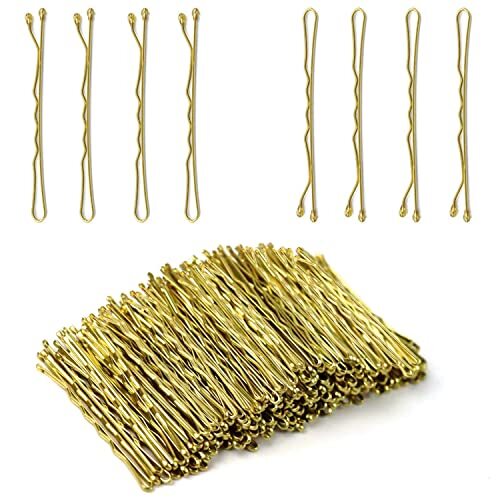 240PCS Blonde Bobby Pins Gold Bobby Pins for Blonde Hair  display picture 2