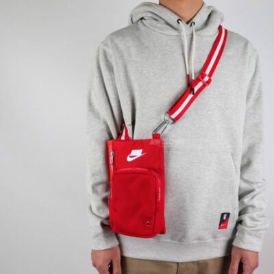 NIKE HERITAGE 2.0 CROSSBODY BAG UNISEX (BA5919 657) ROT / WEISS