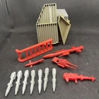 VINTAGE G.I. JOE 1980s Mixed Lot of Vehicles Parts Hasbro Cobra Mamba Wolverine