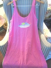 NWT FRESH PRODUCE COTTON TANK DRESS IN POCKET O' PLENTY DESIGN-UMBRELLAS L 