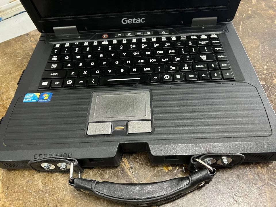 14" GETAC S400 Rugged Laptop I3 CPU 4GB RAM 320G HDD,fullyworking, with Docking - Image 4 of 4