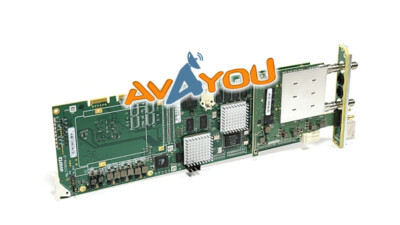 Evertz 7880DM4-LB2-IP DVB-S2/DVB-S Quad Demodulator w/ dual RF single RJ-45 +3RU