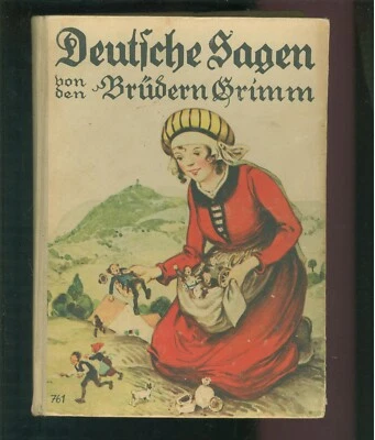 Deutsche Sagen der Brüder Grimm um 1930 Ubbellohe Nr 761 Limitierte Auflage - Bild 1 von 4