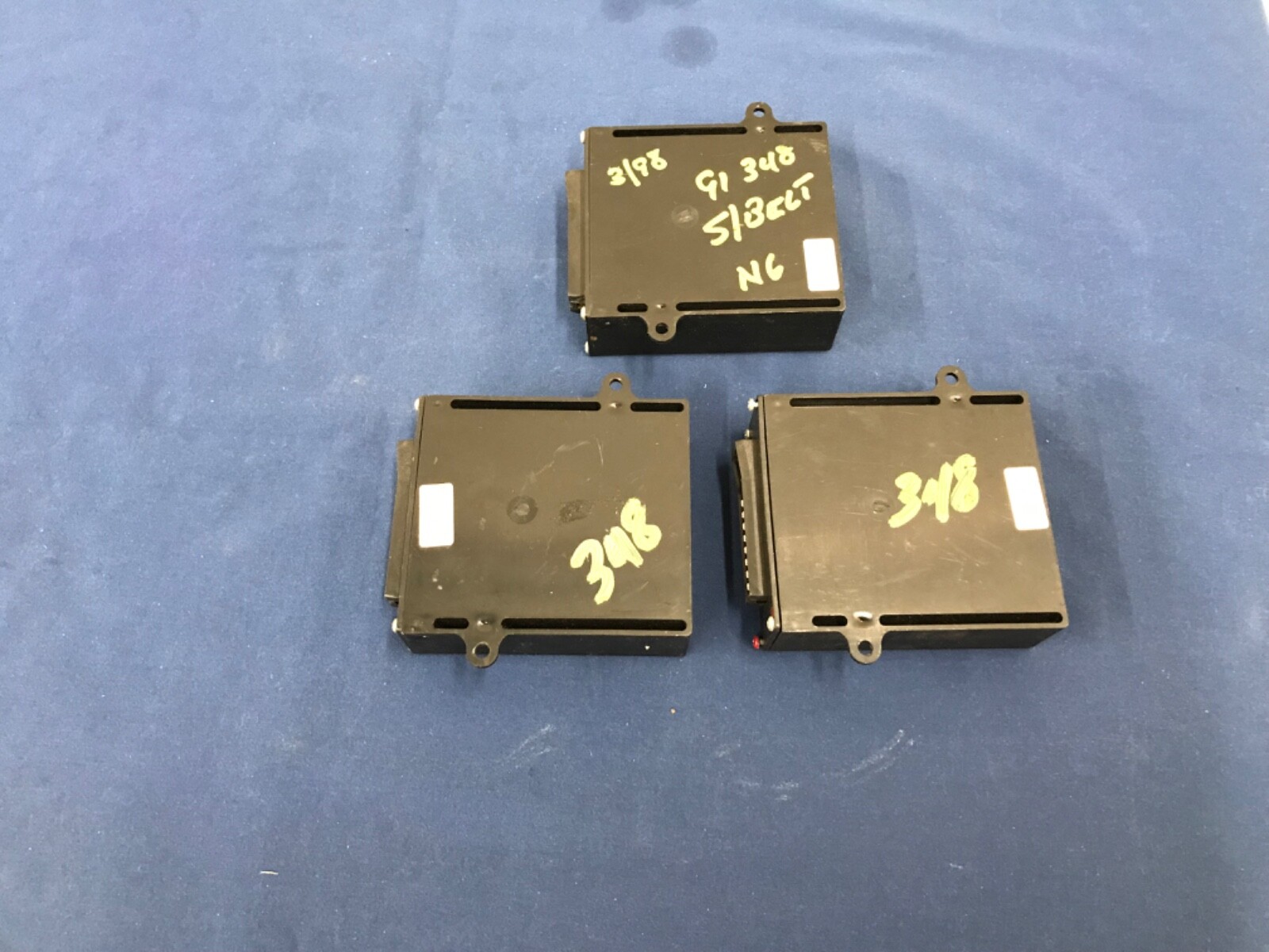 3 Ferrari 348 seatbelt ECU 65779400