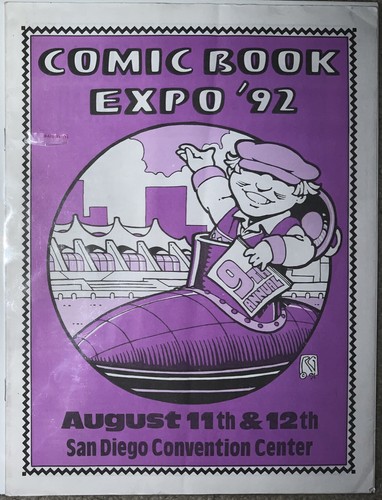 1992 Comic Book Expo Progress Report (San Diego) 9th Annual