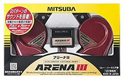 【*e様 ⭐︎稀少　MITSUBA ARENA II ハイパフォーマンスホーン MITSUBA MBW-2E23R Arena III Horn NEW from Japan | eBay
