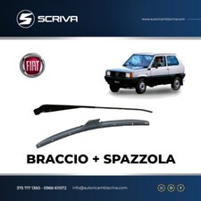 BRACCIO TERGI FIAT PANDA DAL 86 AL 2003 TERGICRISTALLO ANTERIORE CON SPAZZOLA