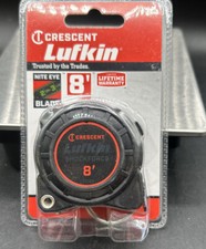 Crescent Lufkin 1/2'' X 8' Shockforce Nite Eye Cinta Medida Llavero Marca Verde