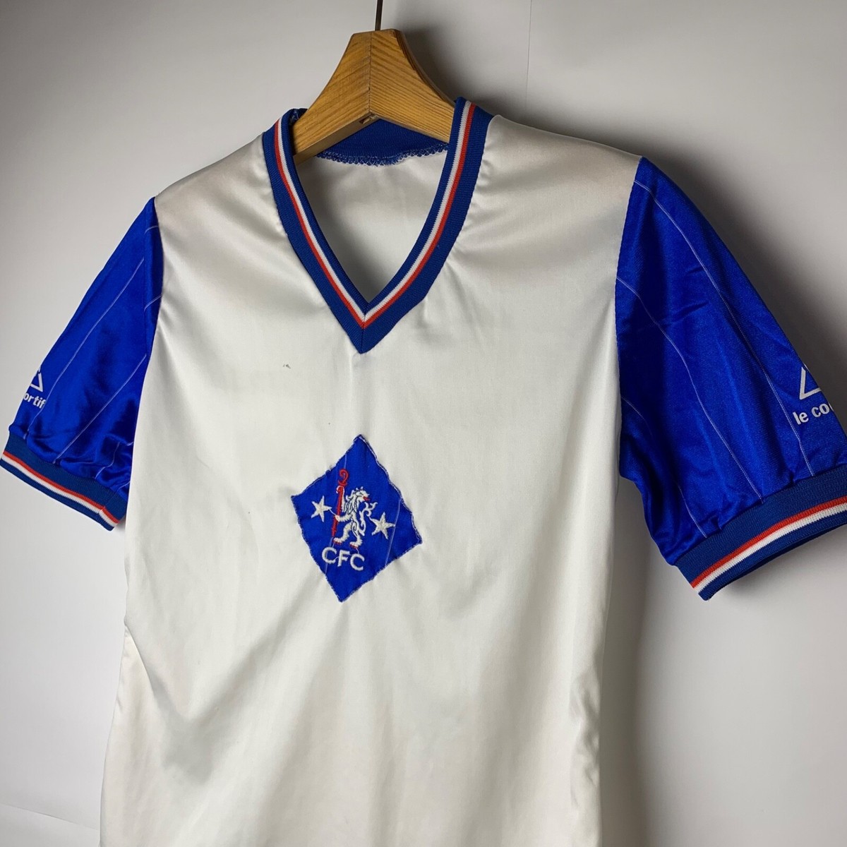 CHELSEA 1981 1983 FOOTBALL SHIRT SOCCER JERSEY LE COQ SPORTIFsz 30