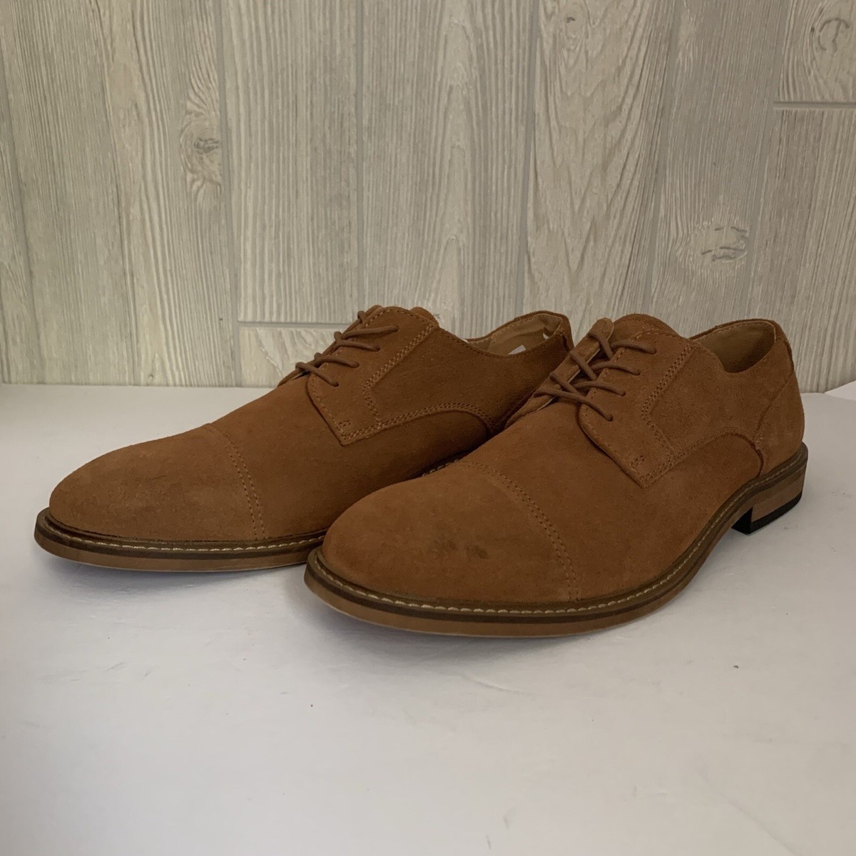 Nordstrom Men's Kamden Brown Cap Toe Derby Ortholite Shoes Size10