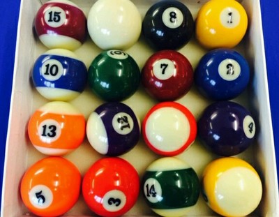 * SUPERPOOL * Nagelneue PROFI 2'' AMERICAN BALLS