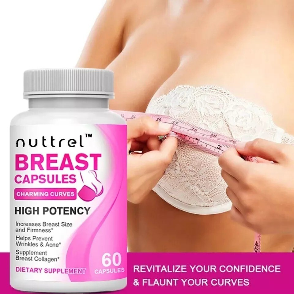Breast Maxx Natural Breast Enhancement 60 Pills for Men and Women Growth Bigger