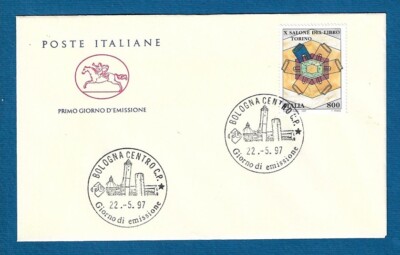 ITALY REP.+°- 1997: ENVELOPE F.D.C. CAVALLINO-10TH BOOK FAIR - EXCELLENT CONDITION