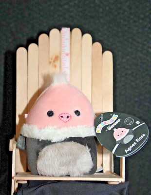 NWT 2.5'' Micromallow by Squishmallow - ''Agnes Rose the Ostrich''  MM2 #205