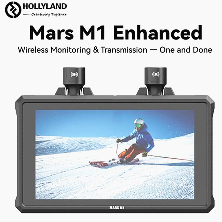 2x Hollyland Mars M1 Enhanced 4K Wireless Video Monitor