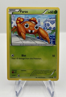 Paras - 1/162 XY - Pokémon TCG