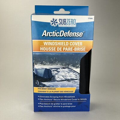 SubZero Arctic Defense Car Auto Windshield Cover 32'' x 61'' NEW