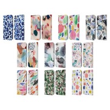 OFFICIAL NINOLA PATTERN ABSTRACT LEATHER BOOK CASE FOR APPLE iPOD TOUCH MP3