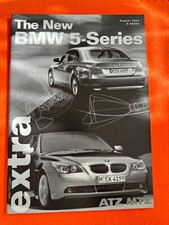 BMW 5-Serie Series  E60 - ATZ MTZ Sonderdruck 80 pages EN 08/2003