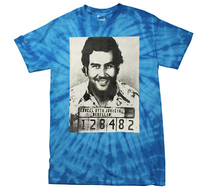 PABLO ESCOBAR TIE DYE T-SHIRT REVOLUTION REBEL Assorted Colors Sizes S-5XL MUST!