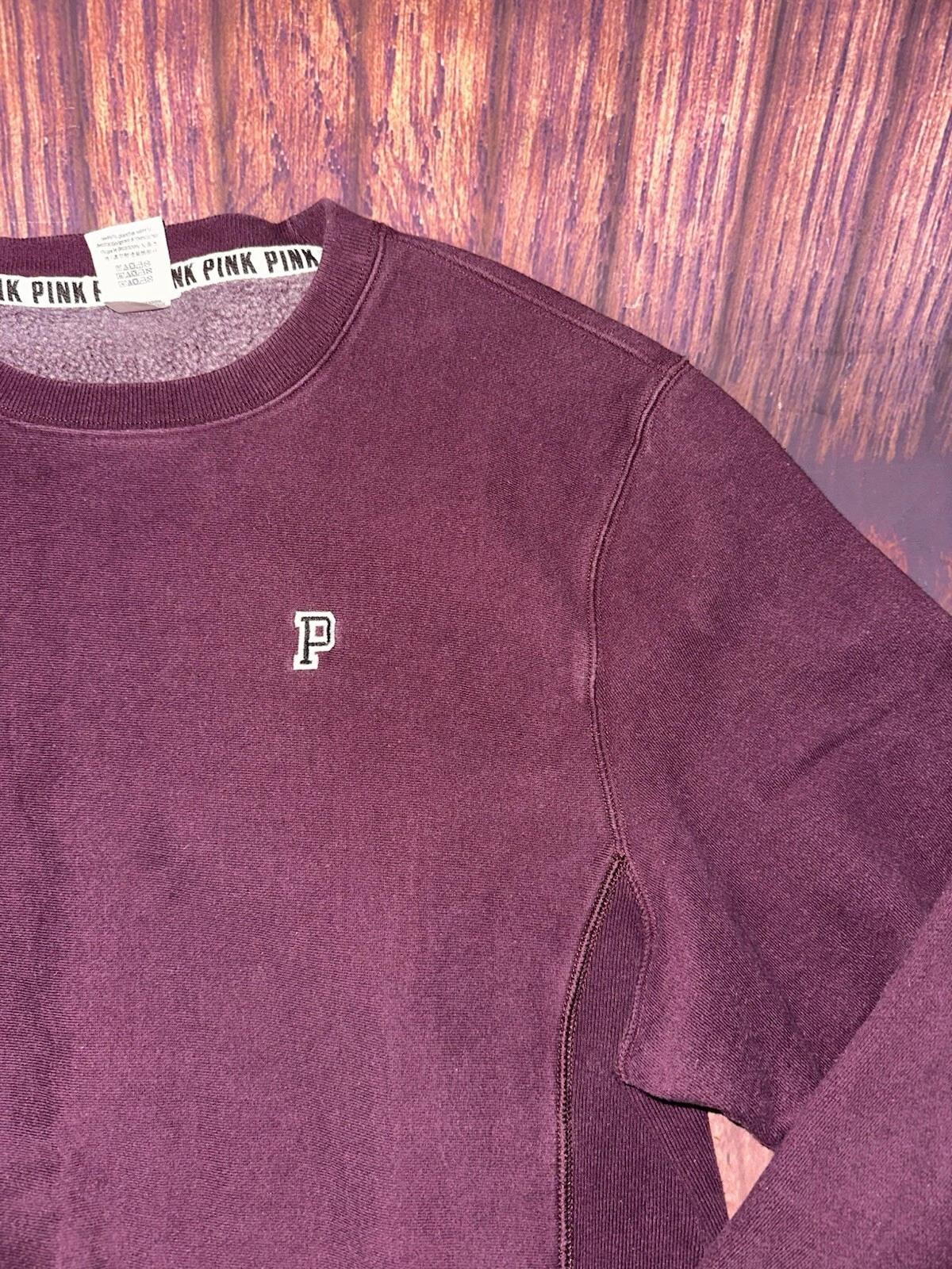 victoria-secret-vs crewneck pullover patch logo sweatshirt