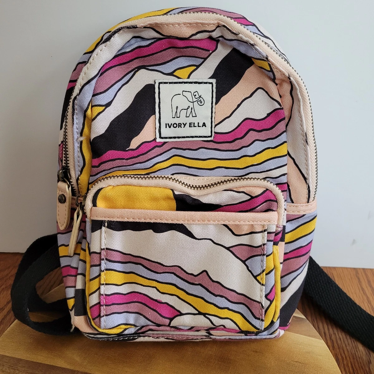 ivory ella mini backpack Leather A smaller version of our beloved Original Backpack Bag Ivory Ella Mini