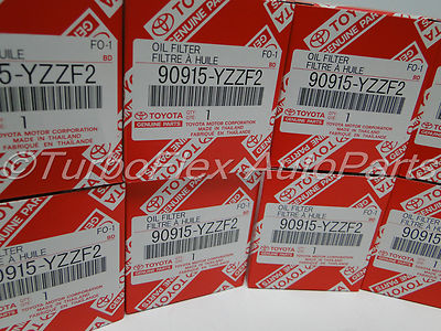 Toyota Genuine OEM Oil Filter 90915-YZZN1 Pack of 10 | eBay