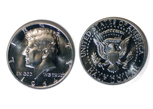 1964 P Silver Kennedy Half Dollar - Gem ++ Proof  #114