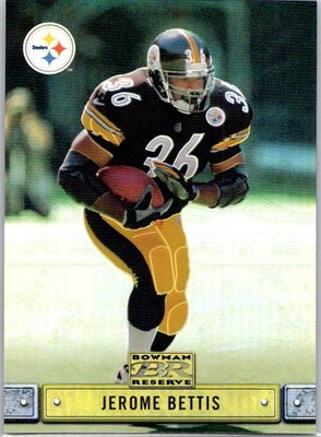 2000 Bowman Reserve #88 Jerome Bettis Pittsburgh Steelers