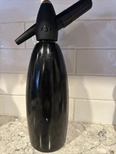 iSi Soda Water Siphon Seltzer Dispenser ~ 1 Liter ~ Jet Black