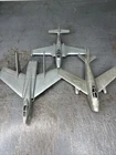 Marx F2H2 Banshee Cutlass Plastic Armed Forces Training Center Jets Lot Of 3