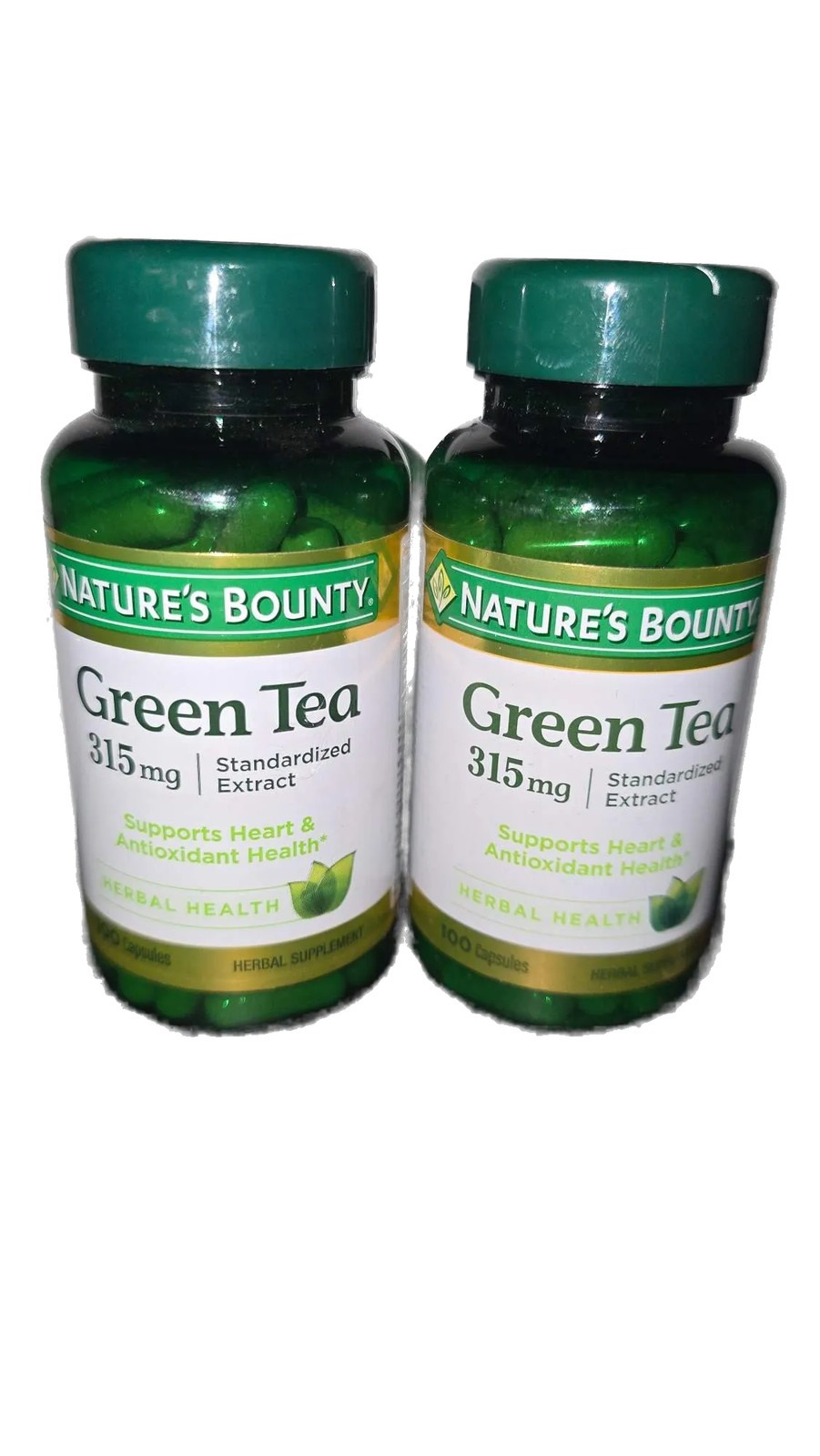 Extract 315mg 100 Capsules Lot Of 2 Herbal Supplement
