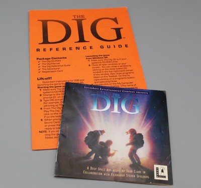 The Dig Manual & Reference Guide with Tech Notes Only   LucasArts 1995 Windows