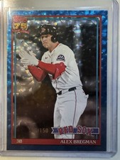 Alex Bregman 2026 Topps 1991  [Blue Crackleboard Foil] #T91-70 2026 015/150