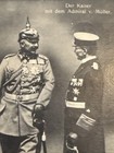 WW1 Postcard German Ruler Kaiser Wilhelm II & Admiral von Muller in Uniform — photo 4