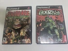 New ListingGodzilla Unleashed PlayStation Rampage Ps2 Games Bundle Lot Game No Manuals