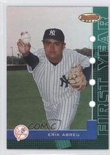 2005 Bowman's Best Green 505/899 Erick Abreu #49 0b5