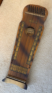 Vintage 1930's Marxochime Violin Uke Instrument Bow Box Music With Box