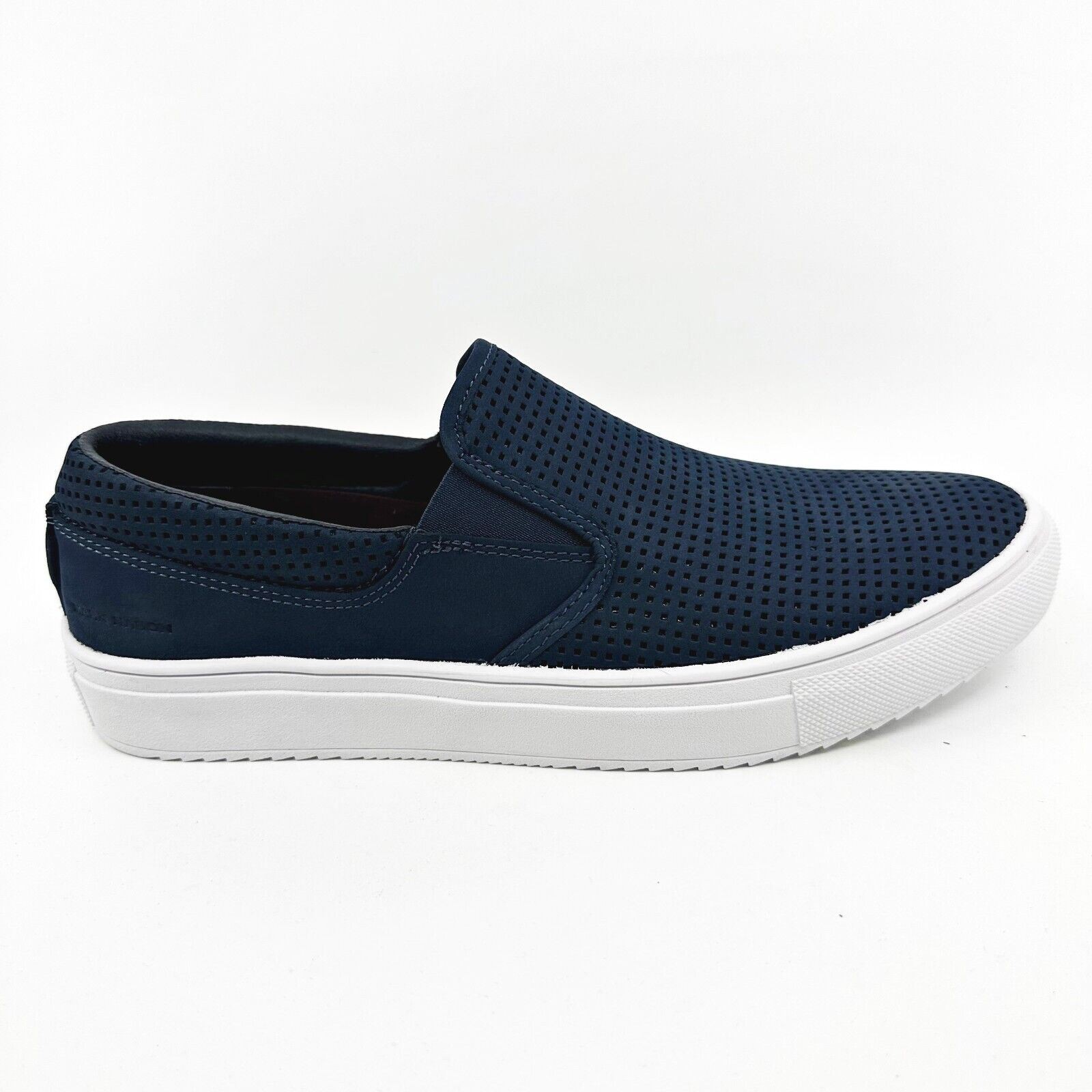 Мужские кожаные слипоны Mark Nason Razor Breakline темно-синего цвета размер 85 12590₽