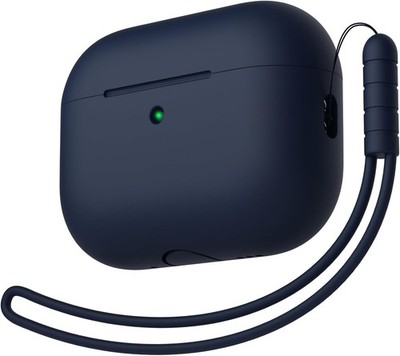 Silikonhülle für AirPods Pro 3, Weiches Silikon, Vollschutz, Midnight Blue