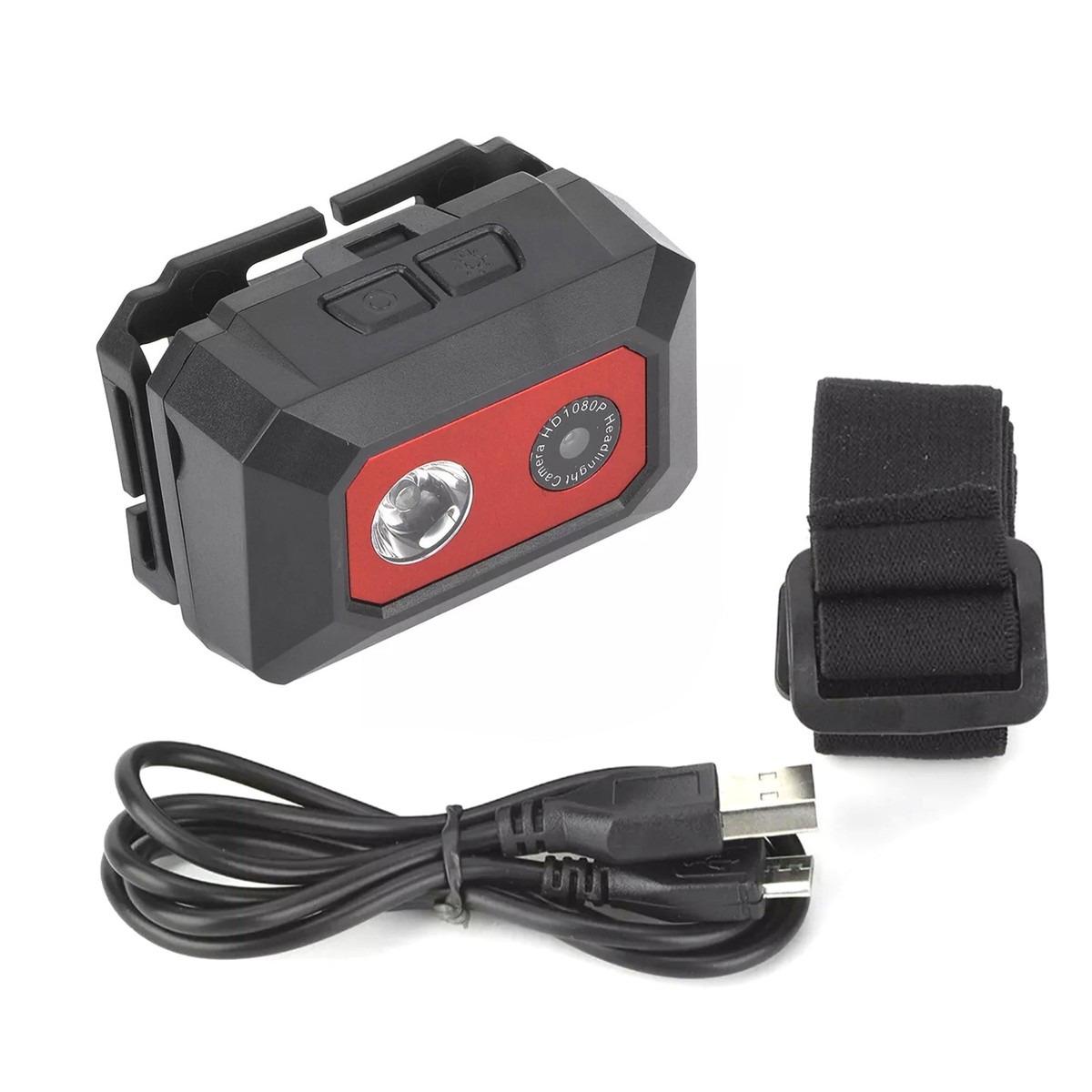 Mini Super HD 1080P Head-Mounted Night Vision Camera Action Video - Main Image