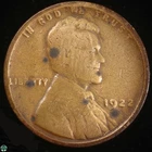 1922-D Weak D Lincoln Wheat Small Cent - Very Good Details